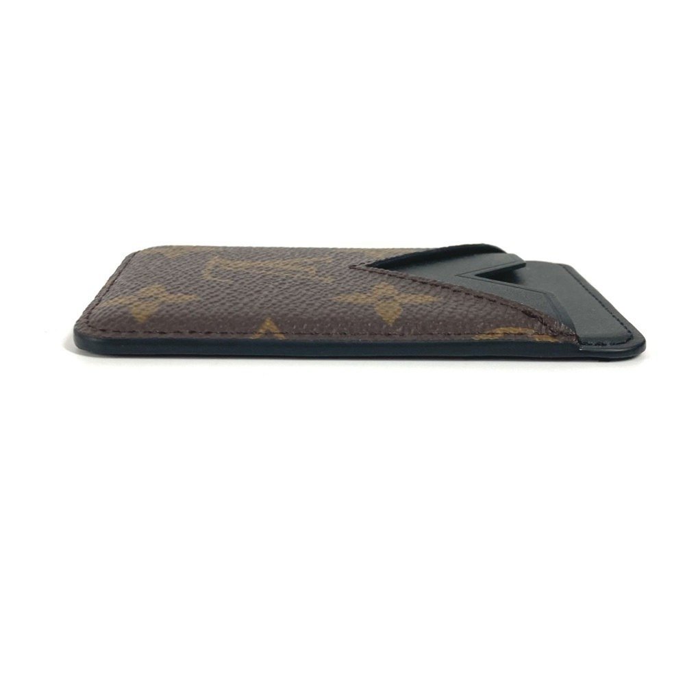 LOUIS VUITTON M13185 Monogram Macassar Porto Carte Magnet Business Card Holde... - Picture 3 of 8
